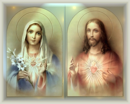 Sacred Heart of Jesus & Immaculate Heart of Mary